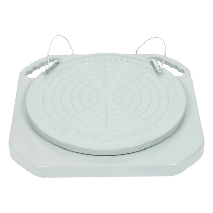 2-Piece Wheel Alignment Tool Set, Magnesium Alloy Front Wheel Alignment Turntable Tool Plates with 360° Rotation Angle