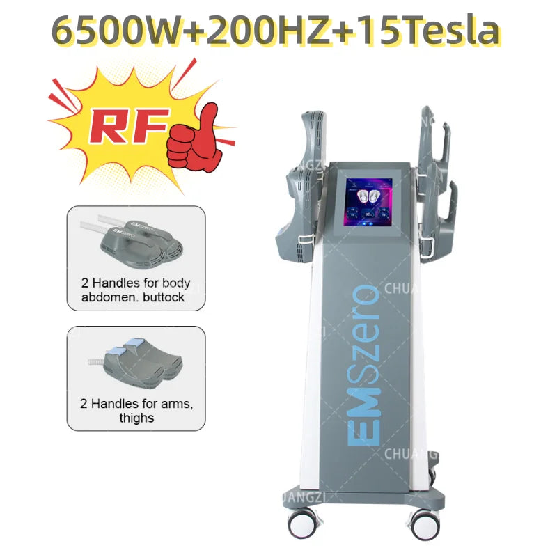 EMS Body Sculpting EMS Body Slimming Machines EMS RF Muscle Shaping In Sculpt Electromagnetic Stimulate Sliming Device