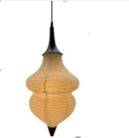 Janpanese Akari Rice Paper Lamp Modern Noguchi Yong Pendant Lamp Living Room Bedroom Corner Designer Light  Room Decor