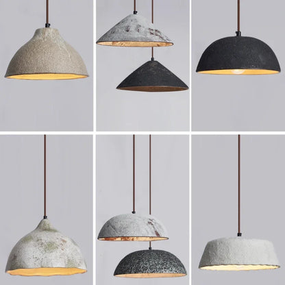 Classical Ceramic Pendant Light Coffee Shop Light Shop Lighting Tea Room Bar Table Lamp Retro LED Wooden Small Chandelier