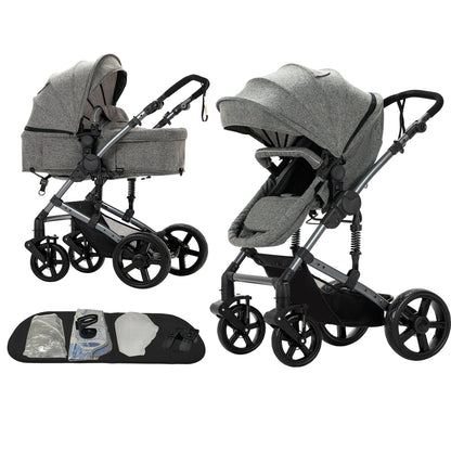 Baby Cars 3 In 1 Stroller Baby Three Baby Cart Pram Baby Walker Buggies Stroller Baby Accessories Newborn Mother Kids Infant
