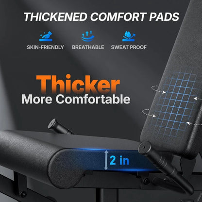 Leg Extension & Hamstring Curl Machine, Seated Extension and Lying for Home Gym, Workout Equipment with 24-Position Adjustment