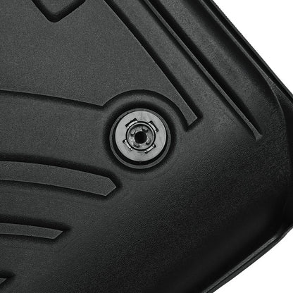 TPE All Weather Floor Mats Fit for Ford F150 2015-2025 Waterproof Liner Accessories Mats 2-in-1 Rear Floor Mat - 3 PCS