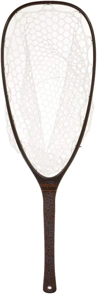 Carbon Fiber Fishing Net with Clear Rubber Bag, 32 Inch Length, Waterproof & Buoyant