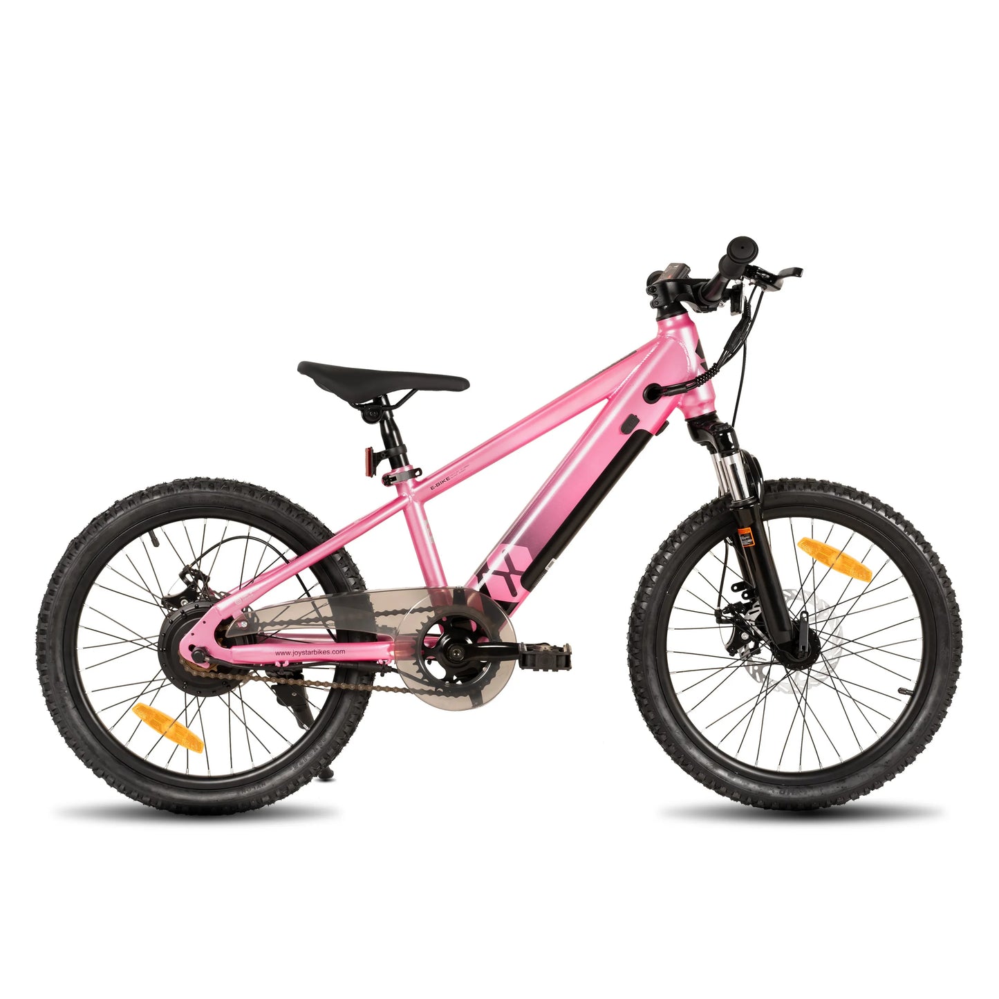 JOYSTAR Electric Bike for Kids Teens Ages 7+ with 250W Motor, 15 Miles 15MPH Electric Mountain Bicycle Safe Mini E bikes