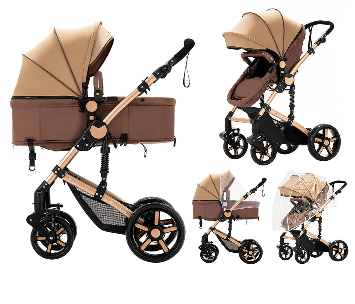 poussette bebe 3 en 1 Baby stroller baby newborn items Baby stroller for newborns Light str oller  for newborn baby Free Shippin