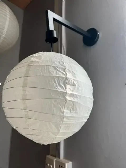 Janpanese Akari Rice Paper Lamp Modern Noguchi Yong Pendant Lamp Living Room Bedroom Corner Designer Light  Room Decor