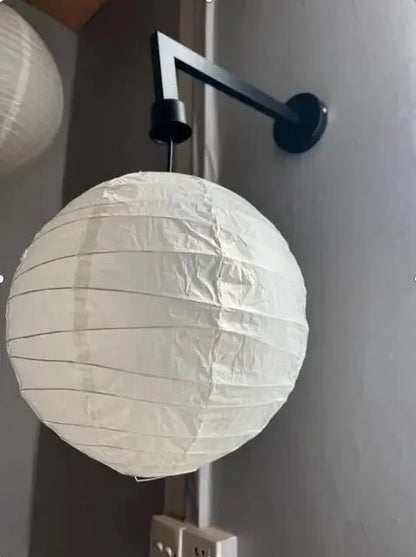 Janpanese Akari Rice Paper Lamp Modern Noguchi Yong Pendant Lamp Living Room Bedroom Corner Designer Light  Room Decor