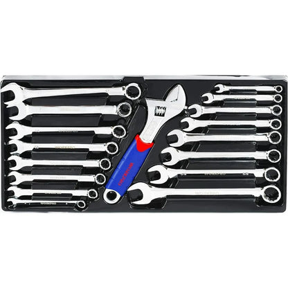 Complete 408-Piece Home Repair Tool Set with 3-Drawer Metal Storage Box and Essential Hand Tools