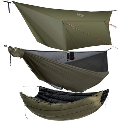 Winter Insulated Hammock Quilt for Outdoor Camping Adventures