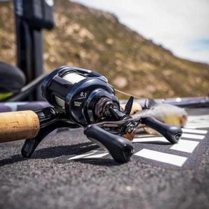 TTUCT100XSL Tatula Ct Baitcast Reel 7 + 1 HighSpeed Gear Ratio 8.1 : 1 for Precision Fishing in Freshwater and Saltwater Enviro