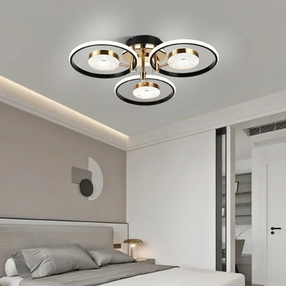 Modern Minimalist Living Room Dining Room Ceiling Light Creative Layering LED Bedroom Interior Decoration Light