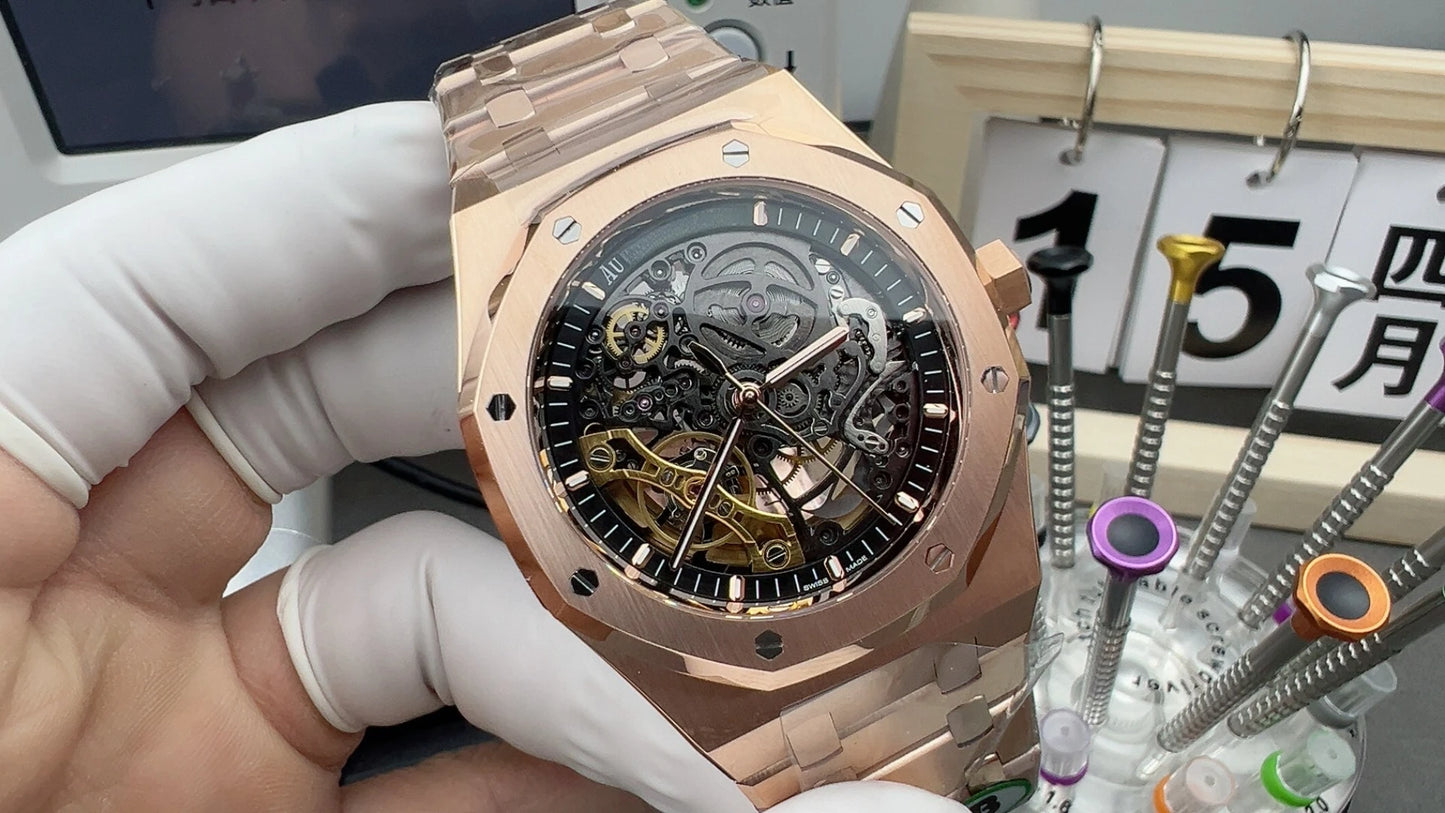 New AU Mechanical Watch Suitable for Daily High-end Occasions Girl