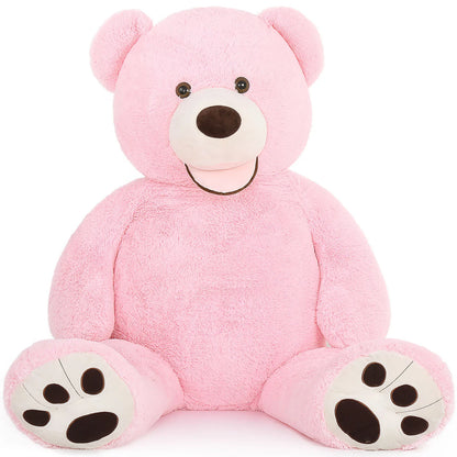 MorisMos Giant Teddy Bear Plush 6ft, Life Size Huge Pink Teddy Bears for Girlfriend, 6 Foot Large Big Stuffed Animal Gifts for W