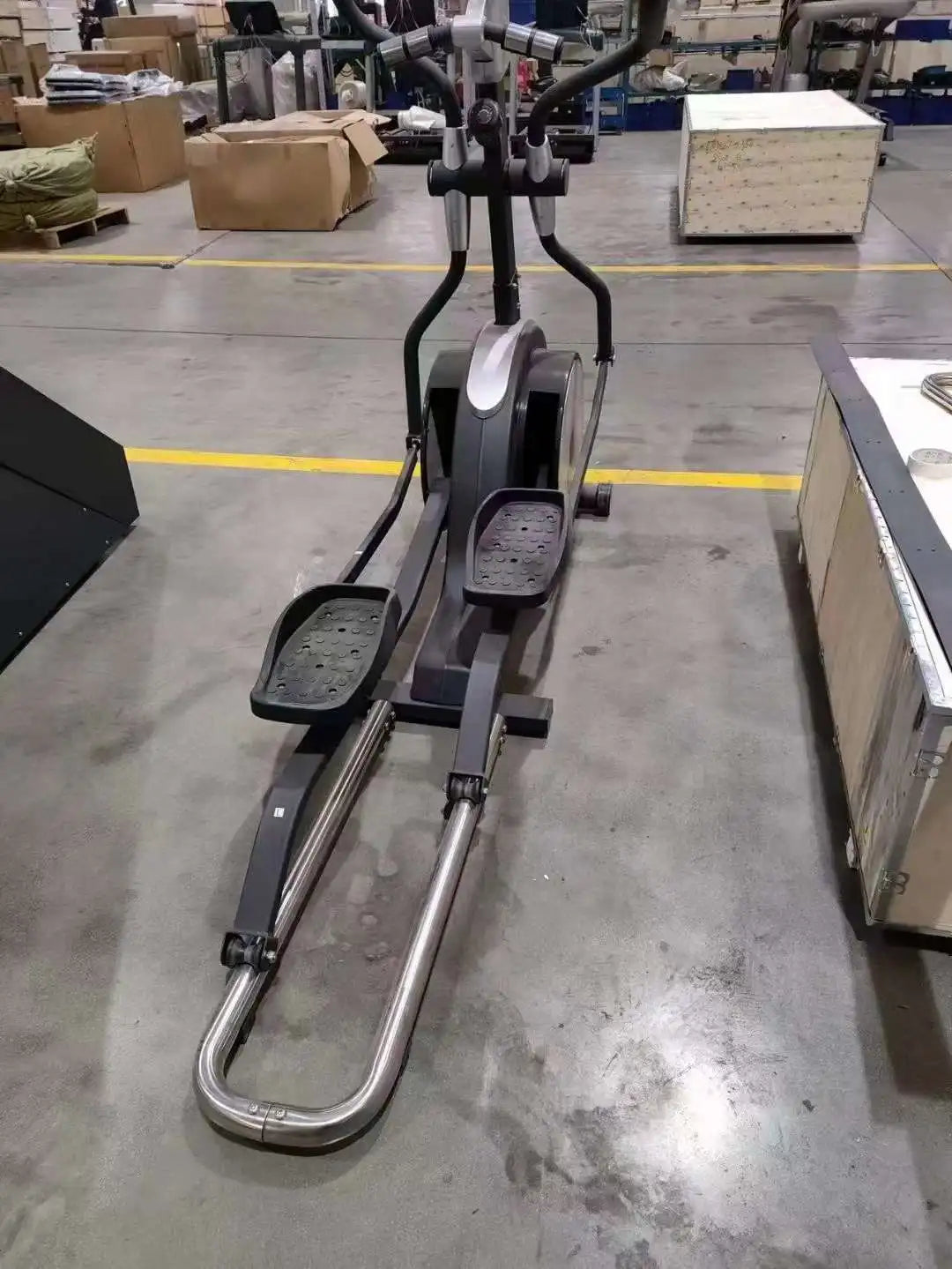 Commercial Cross Exercise Magnetic Manual Incline Elliptical Trainers Machine for Fitness Club Gym Equipment Wholesale