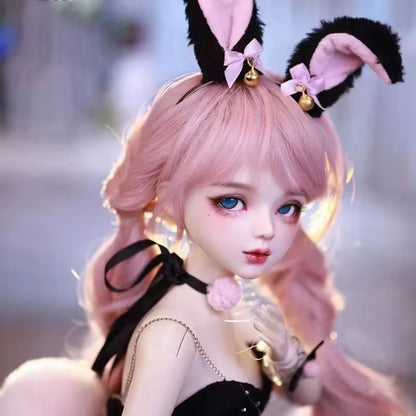 Fair Skin BJD Girl Doll / TPE Soft Body with Metal Skeleton / Articulated Limbs DIY Figure Model (Fantasy Series)