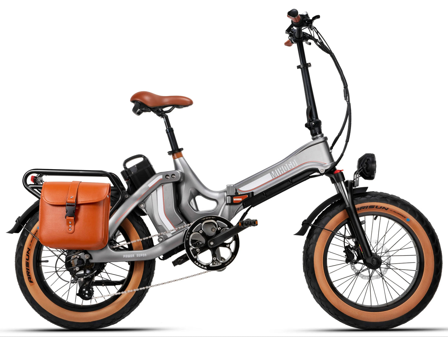 MIHOGO ONE max Adult Electric Bicycle, 750W city ebike, 48V 12.8+16AH E-bike, 20-Fat Tire Foldable Electric Bike