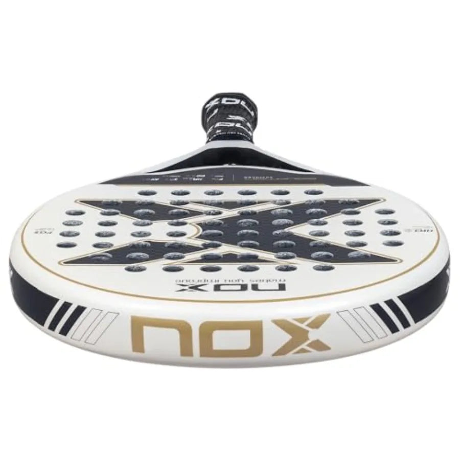 Padel Racket Equation Advanced Series 2025 High-Performance Carbon Frame HR3 Core 3D Textured Surface for Intermediate Adults S