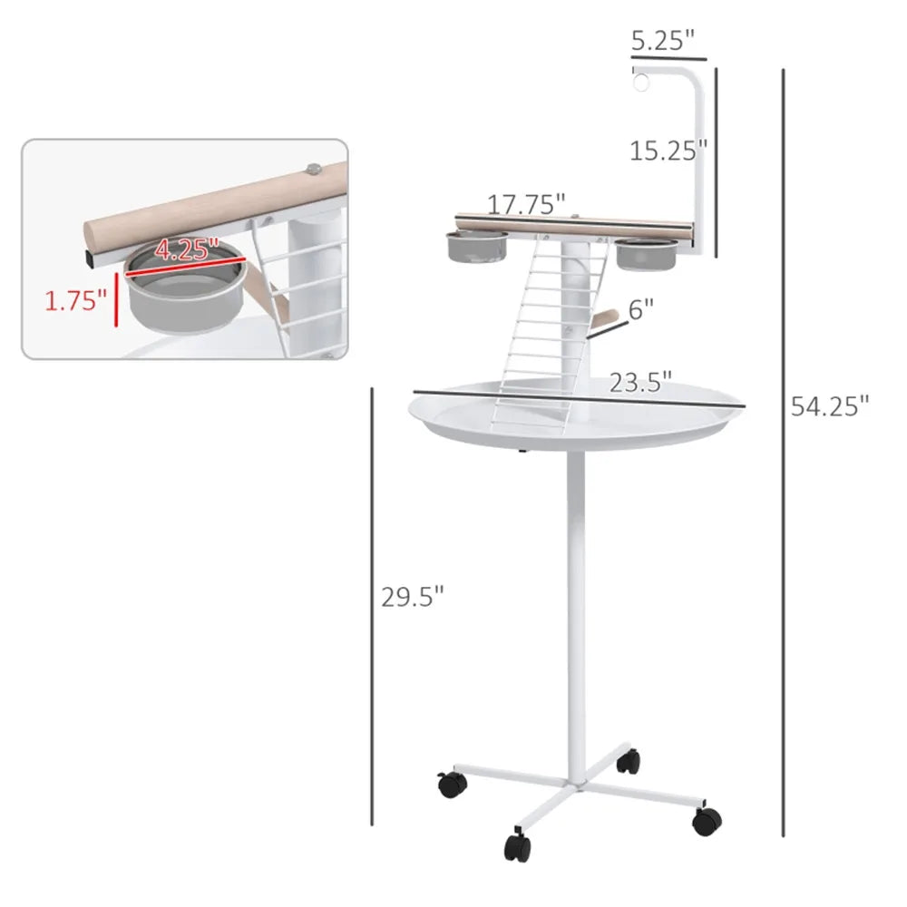 Bird Stand   Stable Parrot Bird Stand Wear-resistant Anti-slip Bird Perch in Multiple Sizes for All Pet Birds