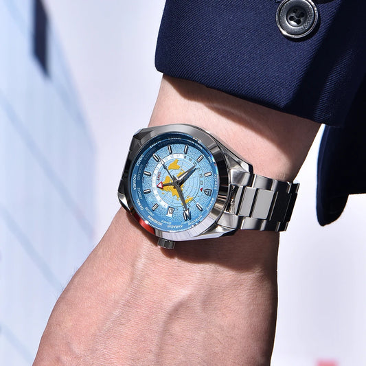 2025 New PAGANI DESIGN GMT Mens Mechanical Watches Top Luxury NH34 Automatic Watch For Men AR Sapphire Waterproof Super Luminous