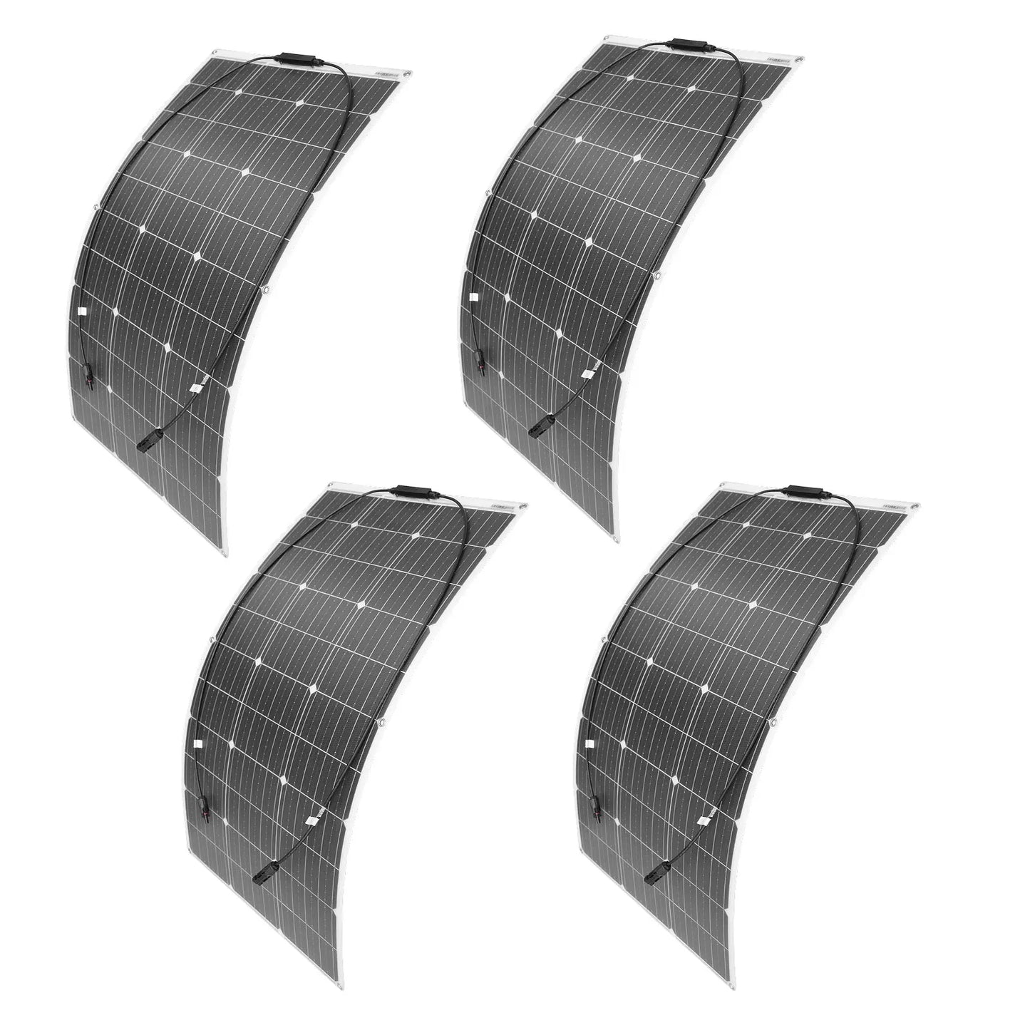 Flexible Solar Panel 100W/200W 18V Eco-Friendly Monocrystalline Solar Panel