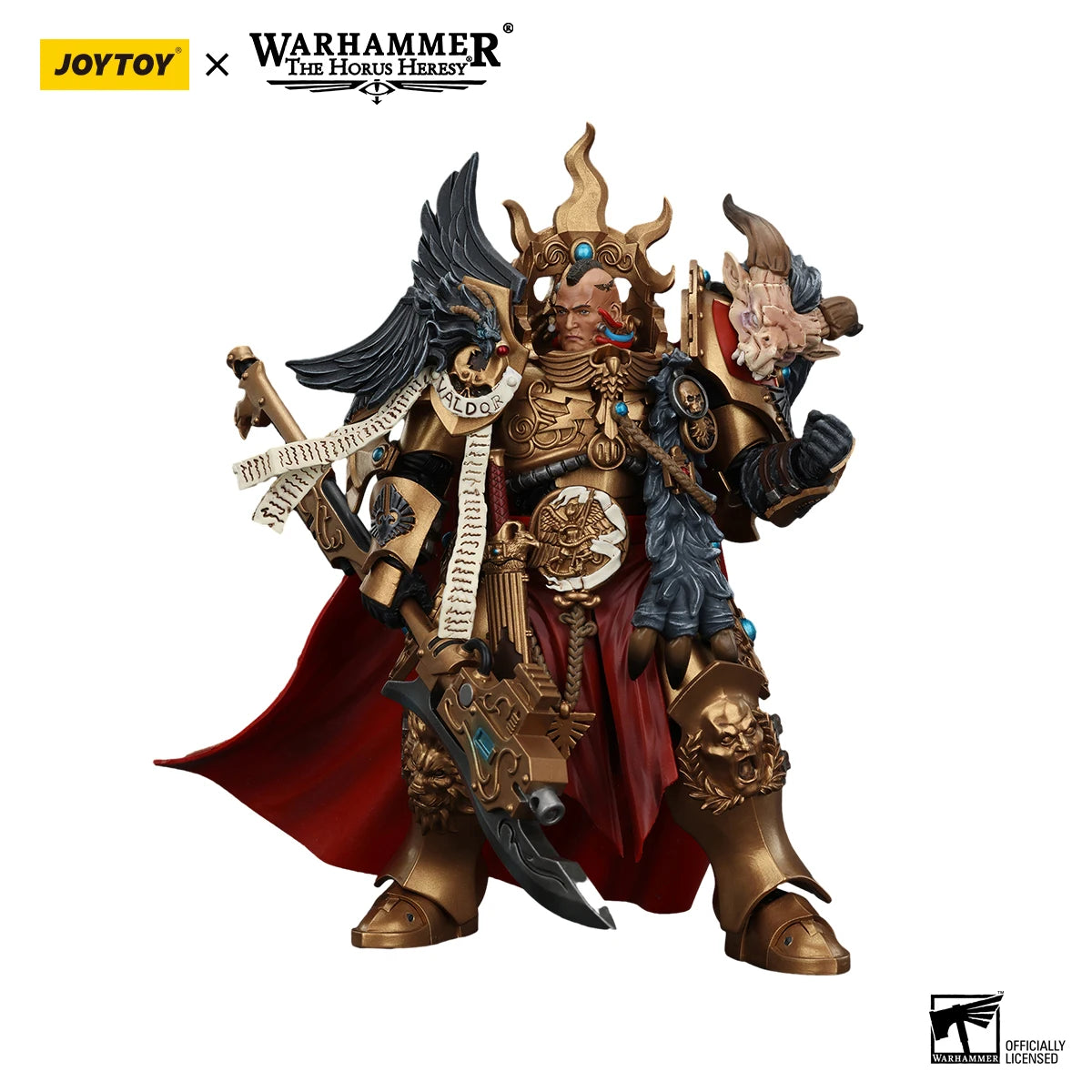 [IN STOCK]JOYTOY Warhammer 30K 1/18 Action Figure Legio Custodes Constantin Valdor Anime Military Model