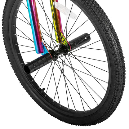 Hiland 24 26 inch BMX Bike for for Teen Bike and Adult Bikes, Beginner-Level BMX to Advanced Riders with 2 Pegs