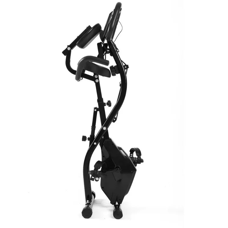 Custom Exercise Bikes - Indoor Fitness Mini Folding Magnetic Upright Spinning for Home & Compact Spaces