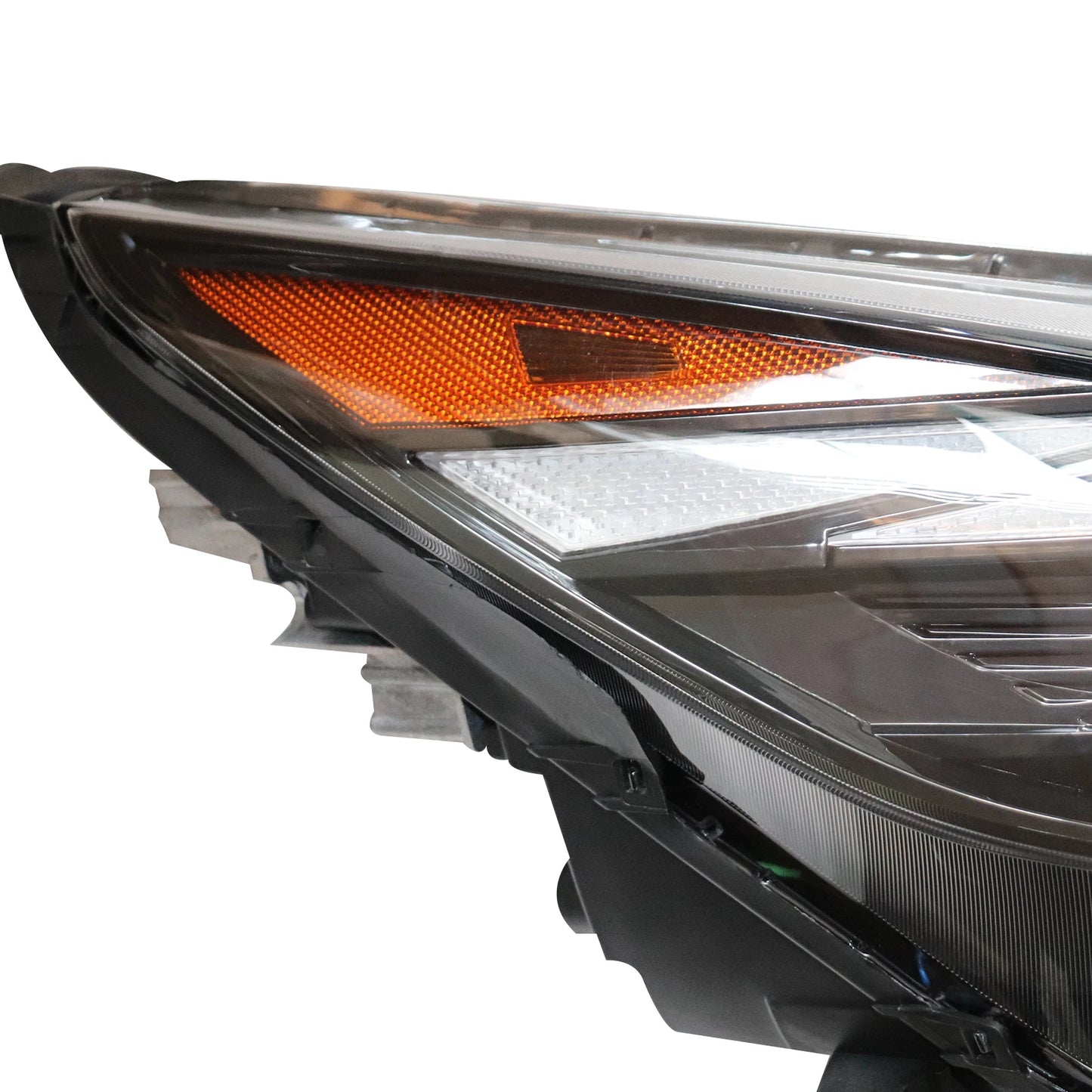 Front Right Halogen Headlight Compatible with 2021-2022 Hyundai Elantra Headlamp Replacement Component Car Accessories