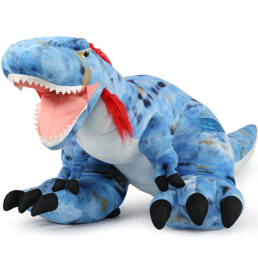 MorisMos 9.1ft Extra Large T-Rex Plush Toy - Stuffed Animal Dino for Dinosaur Party Favors - Gift for Boys & Girls Every Age