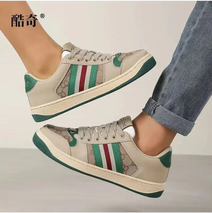 Dirty Shoes Classic Fashion Retro Board for Men Women Comfortable Thick Soled Casual Anti Slip Neutral Sneakers SG8
