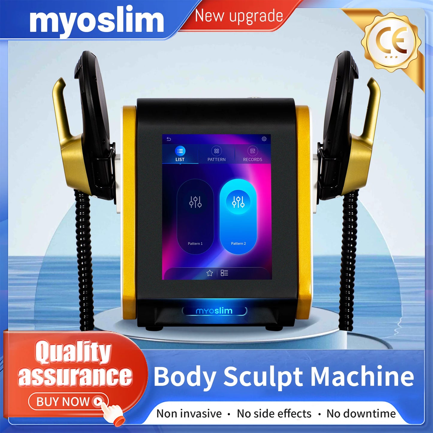 EMS MYOslim EMS Body Slimming Machine Body Scultping Shaping Muscle Machine Electromagnetic Weight Loss Beauty Salon
