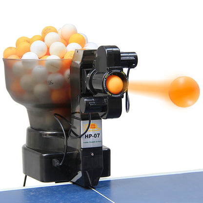 Table Tennis Robot Table Tennis Ball Machine 40mm Automatic Table Tennis Machine for Training Table Tennis Training Machine