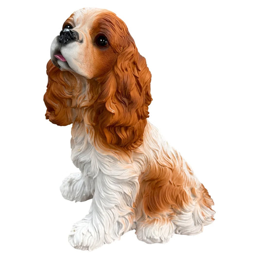 Charlie Beagle Dog Garden Statue, Weatherproof Hand-Painted Resin, Waterproof Outdoor Yard Lawn Patio Decor