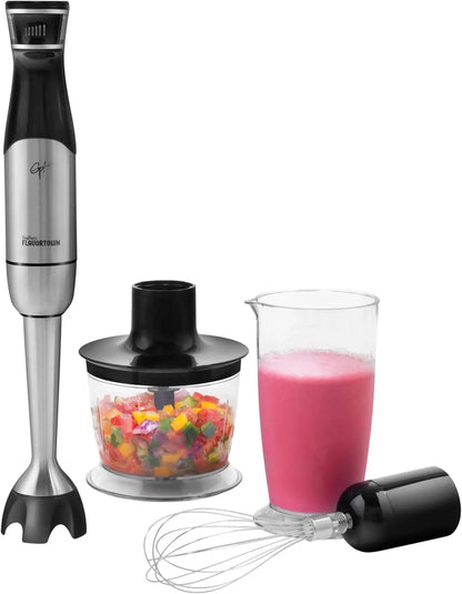 Immersion Blender 400W with DynamicShaft, One-Hand Speed Control for Soups, Sauces, Smoothies, Baby Food – Hand Blender & Electr