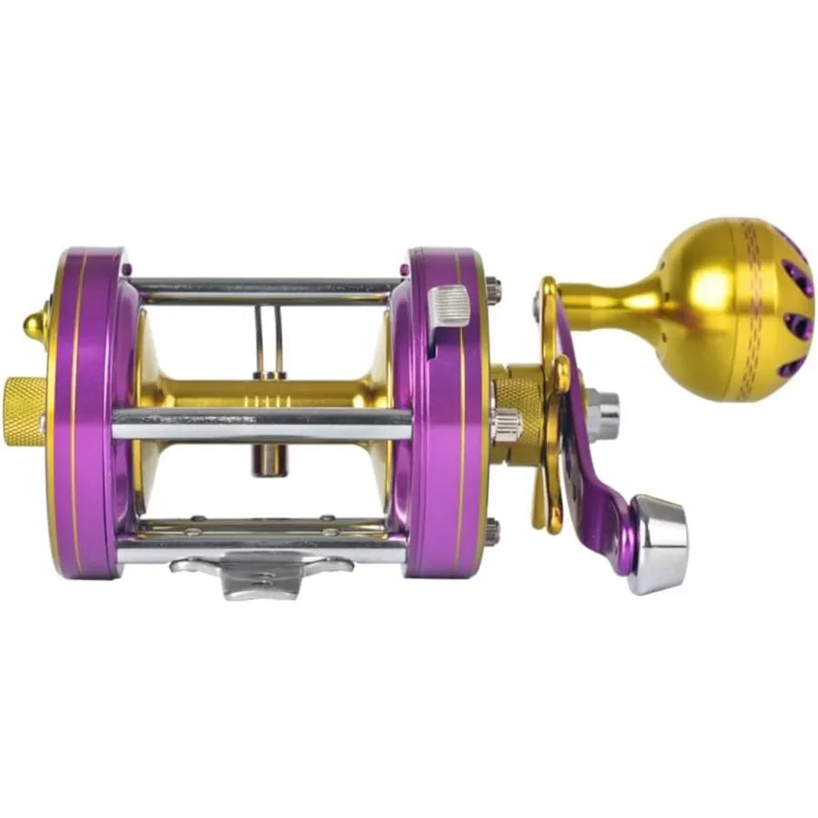 Albatross 6000 Catfish Reels Conventional Round Baitcasting Reel for HeavyDuty Fishing Applications with Smooth Casting Perform