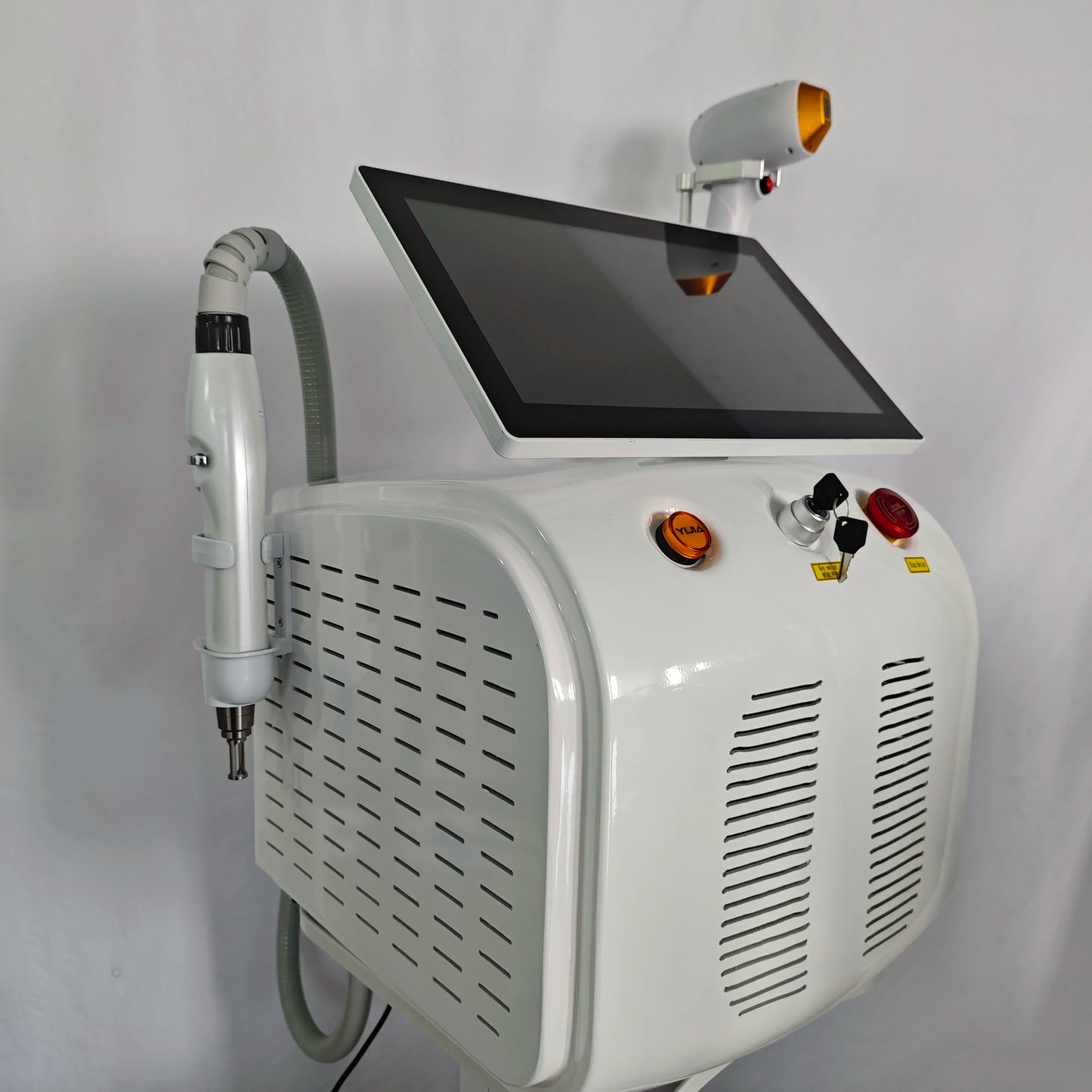 Hot Sale: 2-in-1 Ice Diode Laser Hair Removal Machine, 755, 808, 1064 nm Q-Switched Nd:YAG Picosecond Tattoo Price Beauty Equipm