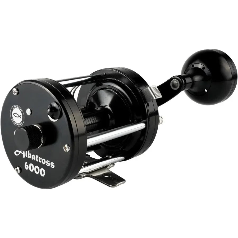 Albatross 6000 Catfish Reels Conventional Round Baitcasting Reel for HeavyDuty Fishing Applications with Smooth Casting Perform