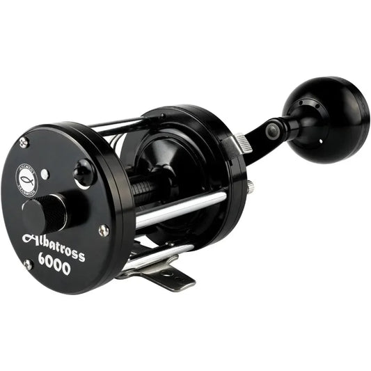 Albatross 6000 Catfish Reels Conventional Round Baitcasting Reel for HeavyDuty Fishing Applications with Smooth Casting Perform