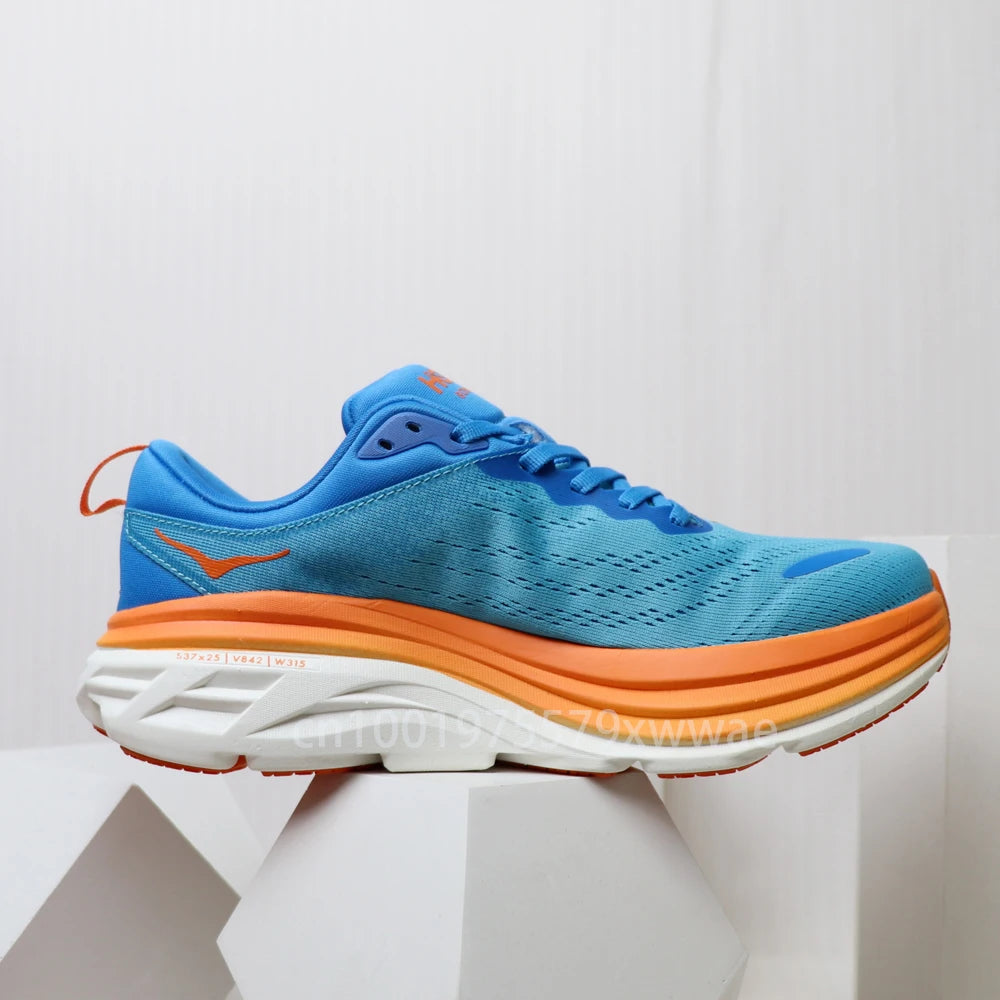 Original Bondi8 Sports Sneakers Running Shoes for Men and Women Casual Comfort Walking Shoes Travel Trekking Jogging Footwear