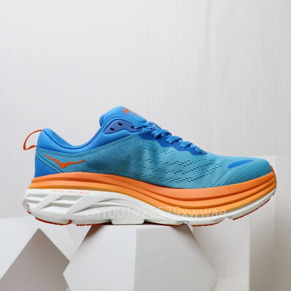 Original Bondi8 Sports Sneakers Running Shoes for Men and Women Casual Comfort Walking Shoes Travel Trekking Jogging Footwear