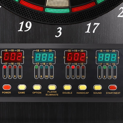 Electronic Dart Machine, Decorative Dartboard Cabinet Set, Dartboard Cabinet