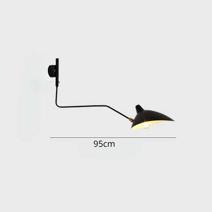 Mouille Ceiling Lamp Nordic spider light Led Iron black ceiling light For Home Decor Industrial decorative living room led light
