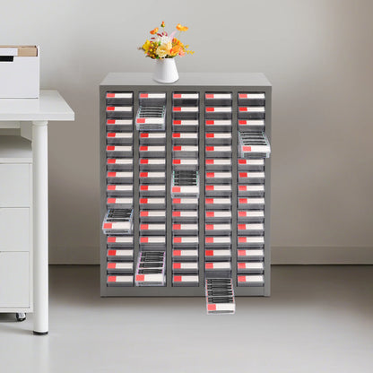 Parts Cabinet 75 Drawers Tool Cabinet Bolt and Nut Tool Storage Box for Garage Office Warehouse