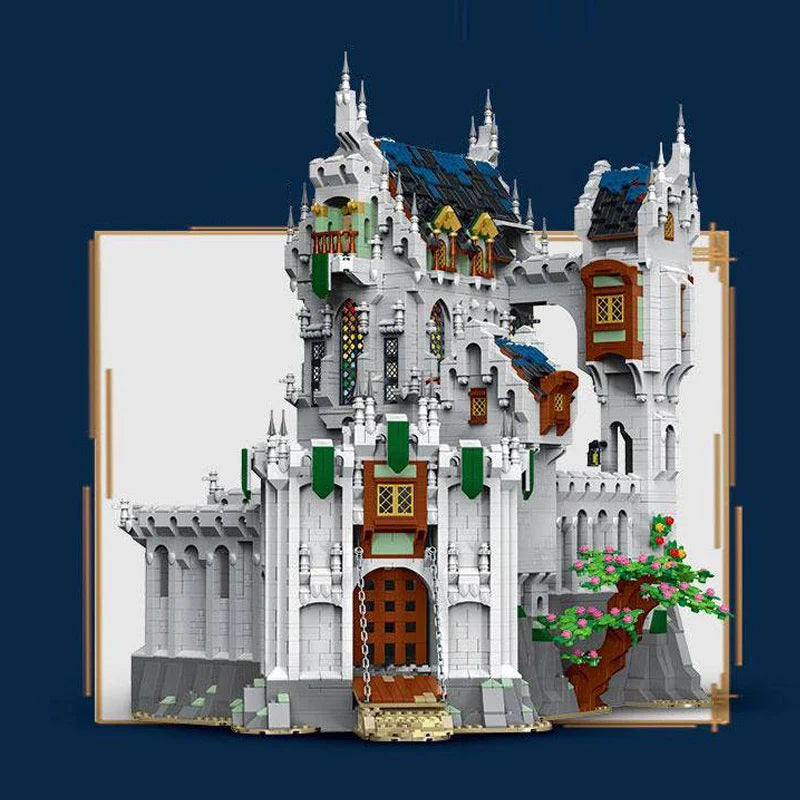8603PCS Medieval Castle House Modular Buildings Blocks European Style City Street View Apartment Architecture Brick Model Kit Boys Toy Adult Kid Gift