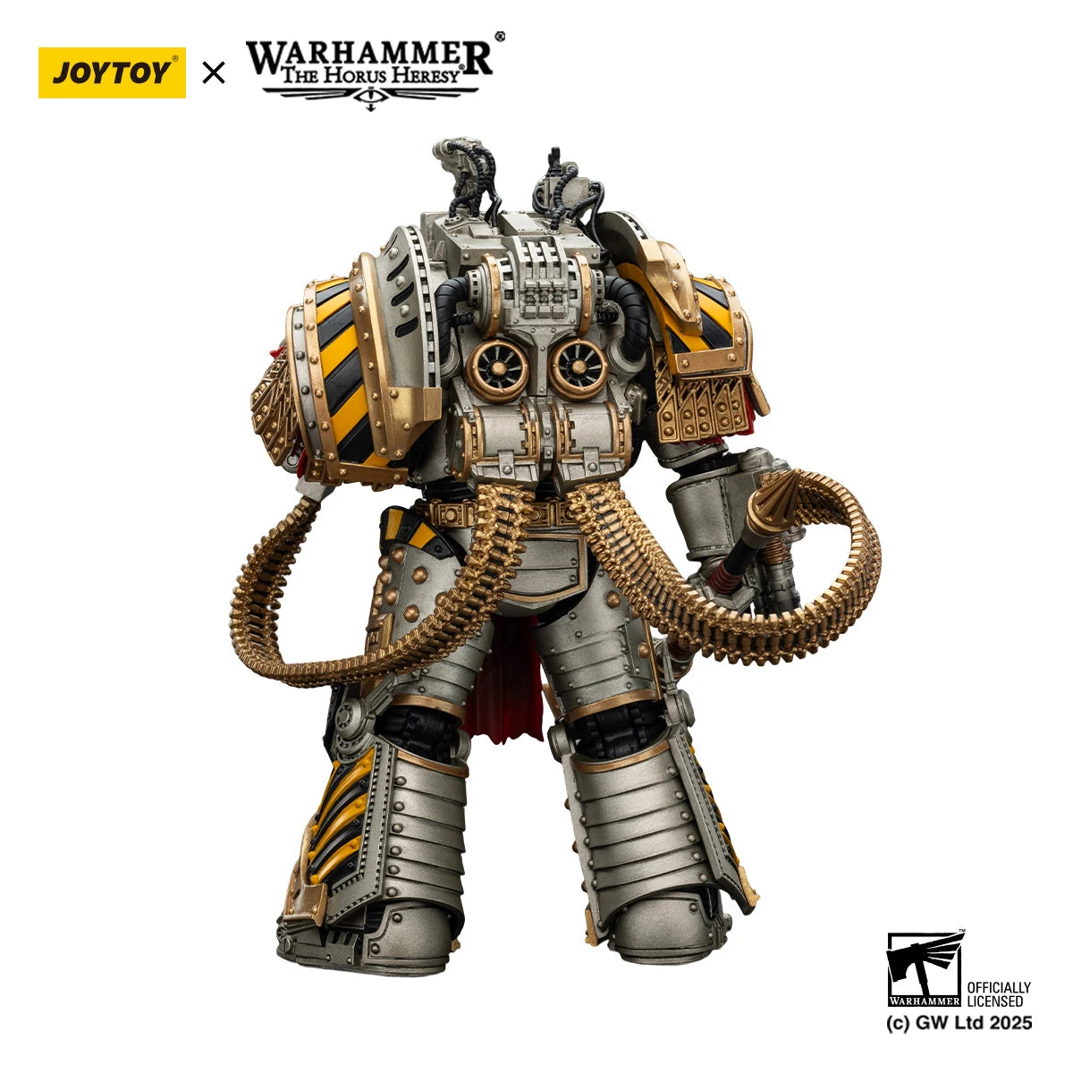 JOYTOY Warhammer 30K 1/18 Action Figure Iron Warriors Perturabo, Primarch of the lVth Legion Model
