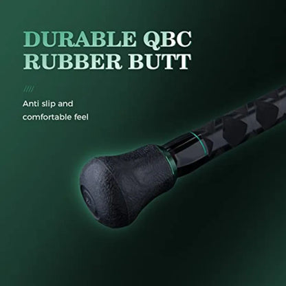 Surf Spinning Rod IM8 Carbon Surf Fishing Rod for Saltwater Angling 9ft to 12ft Length Options with High Sensitivity a