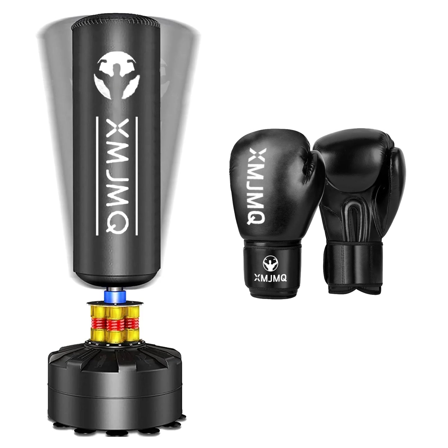 Adult boxing pole with suction cup, boxing pole with gloves, gym fighting training, mma, taekwondo, Sanda, boxing sandbag
