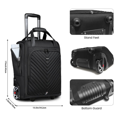 Laptop Bag Business Trolley Bags Carry-On Underseat Airlines Luggage Travel Bag with Wheels Women Men Briefcase for Men Women