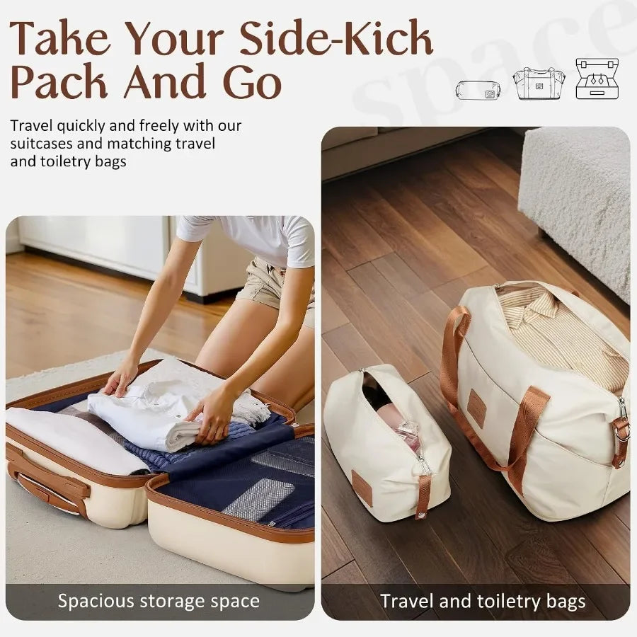 Luggage Set Hardside Suitcase, DB/TB/20/24/28